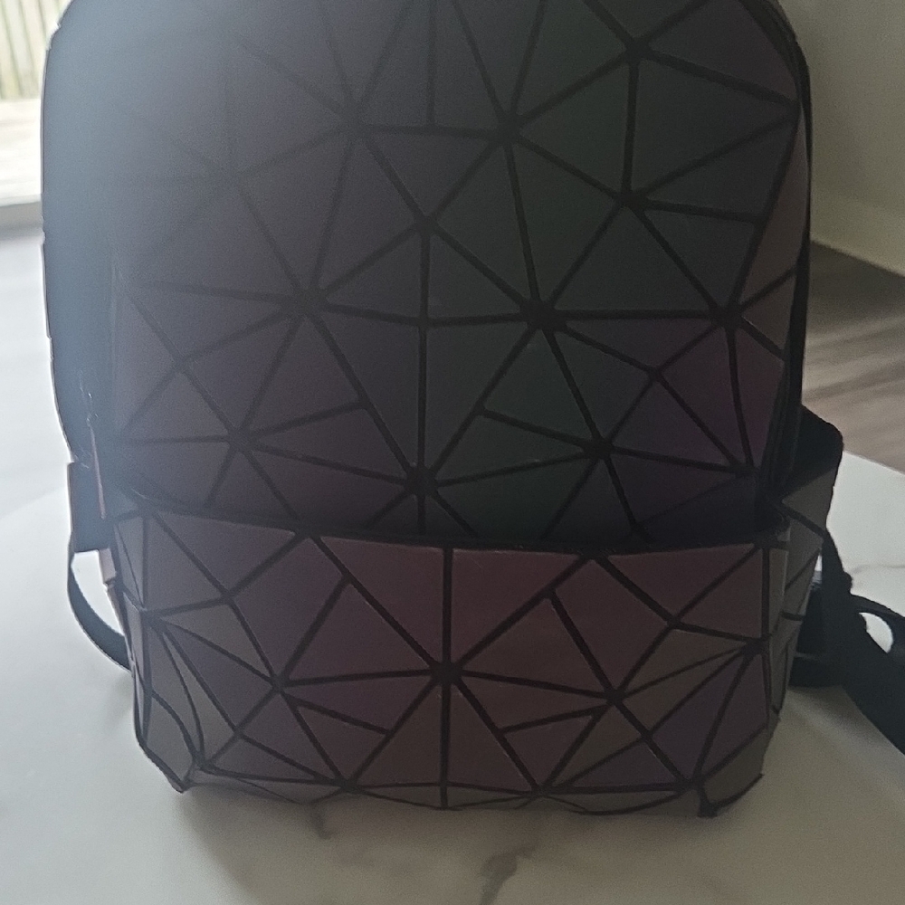 Geometric Pattern Backpack - image 6